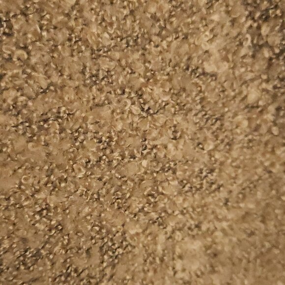 Staccato Brown Teddy Bear Grandpa Cardigan Elbow Patch Sweater Medium - Picture 4 of 8